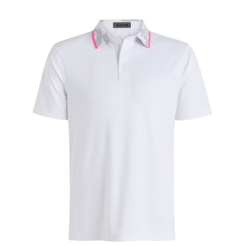 G/FORE Camo Collar Performance Piqué Polo - Herr