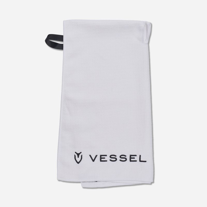 Vessel Microfiber Towel - White