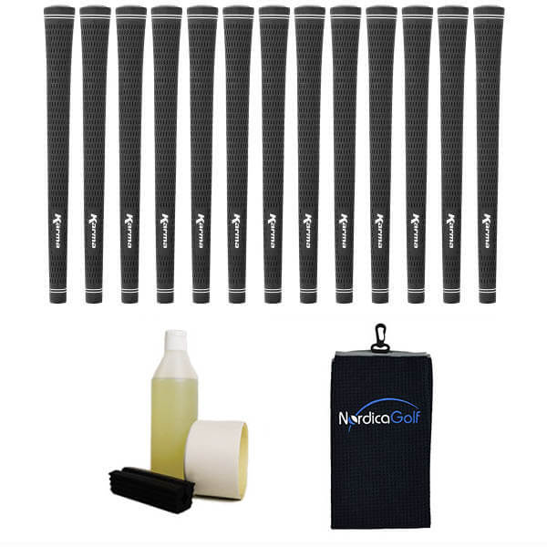 Karma Black Velvet Midsize Greppkit - 13 grepp, klämma, vätska, tejp, handduk