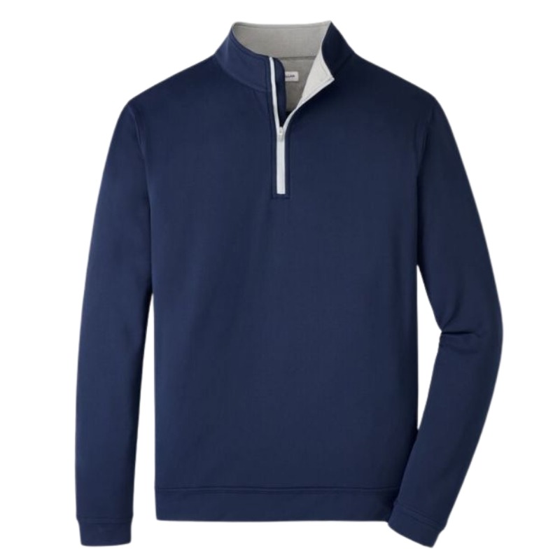 Peter Millar Perth Stretch 1/4 Zip Golftröja - Herr