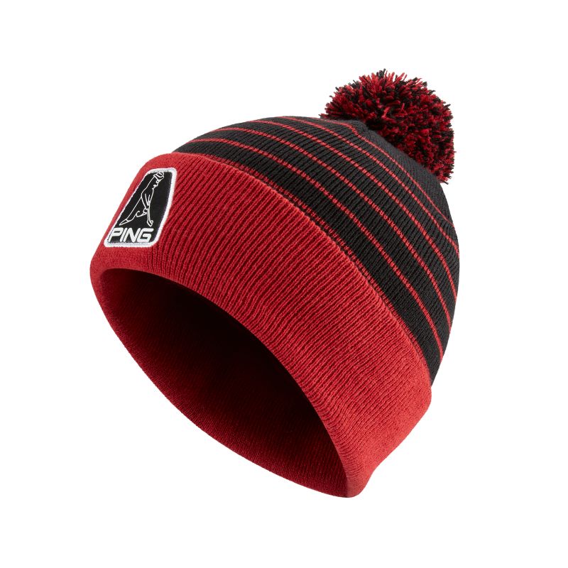 Ping Mr PING Bobble Knit – Red Ping Mr PING Bobble Knit – Red