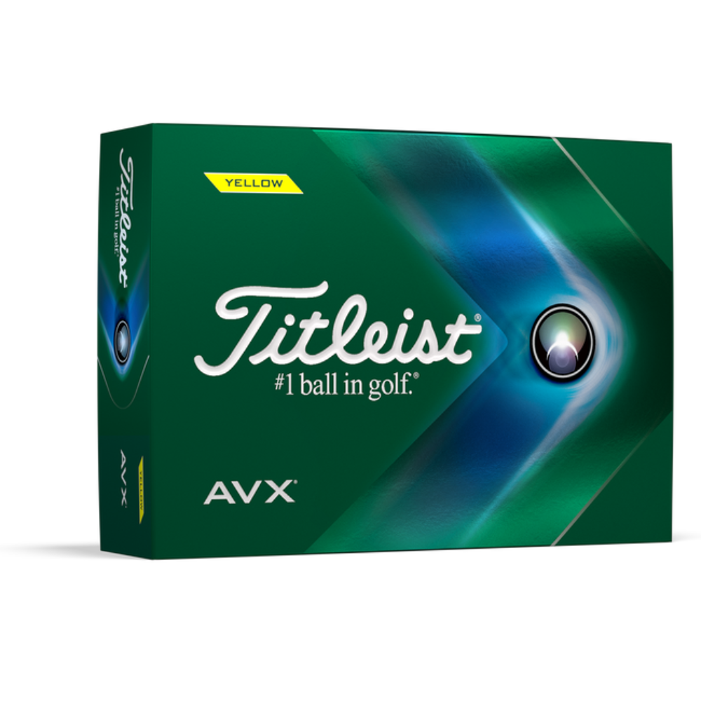 Titleist AVX - Yellow Titleist AVX - Yellow