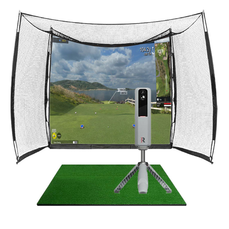 Net Cage + Rapsodo Simulator Pack