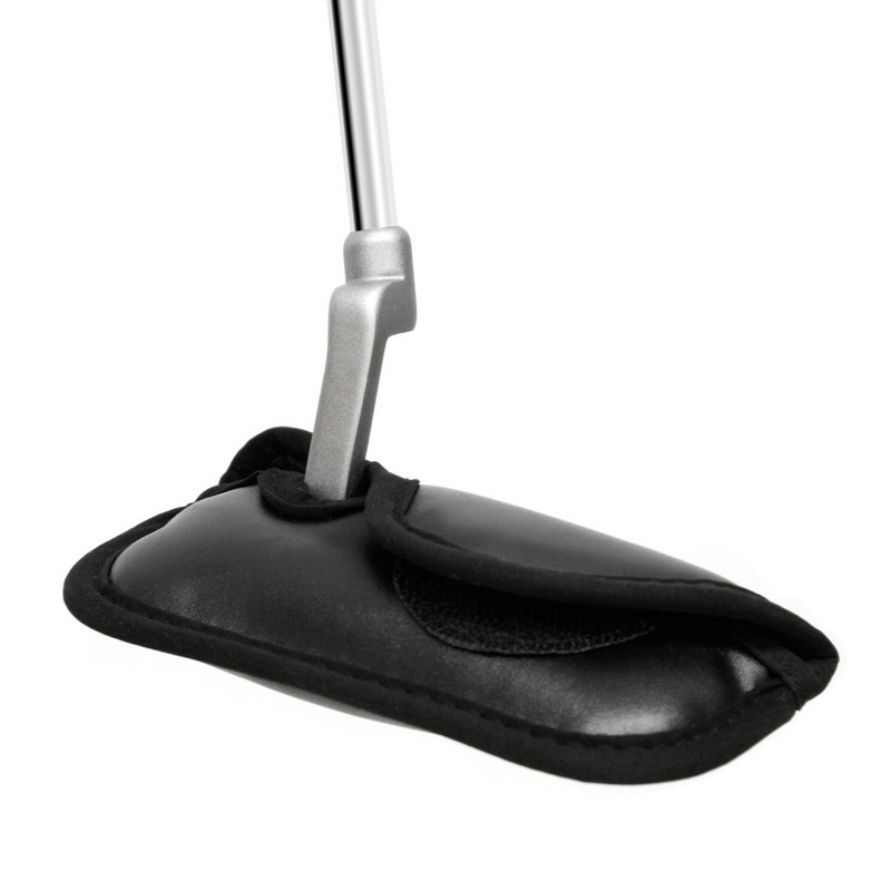 Headcover för Bladputters i Syntetiskt Läder-Svart Headcover för Bladputters i Syntetiskt Läder-Svart