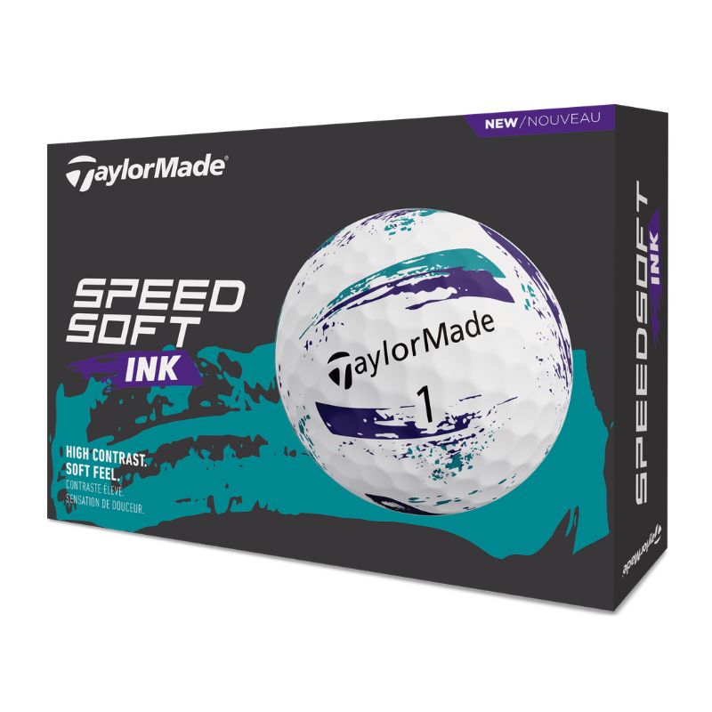 TaylorMade SpeedSoft INK - Purple/Teal