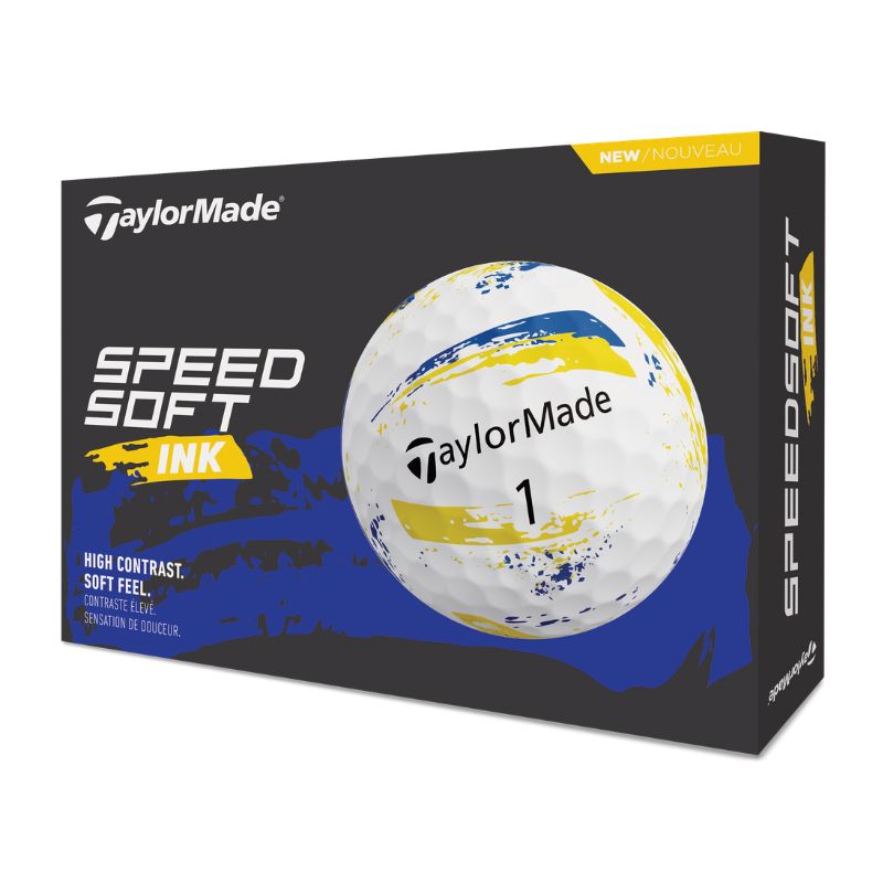 TaylorMade SpeedSoft INK - Yellow/Blue