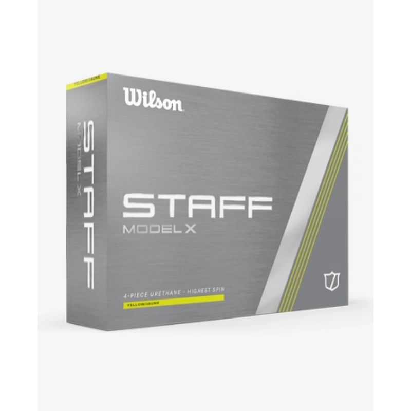 Wilson Staff Model X Yellow (2024) 12-Ball Wilson Staff Model X Yellow (2024) 12-Ball