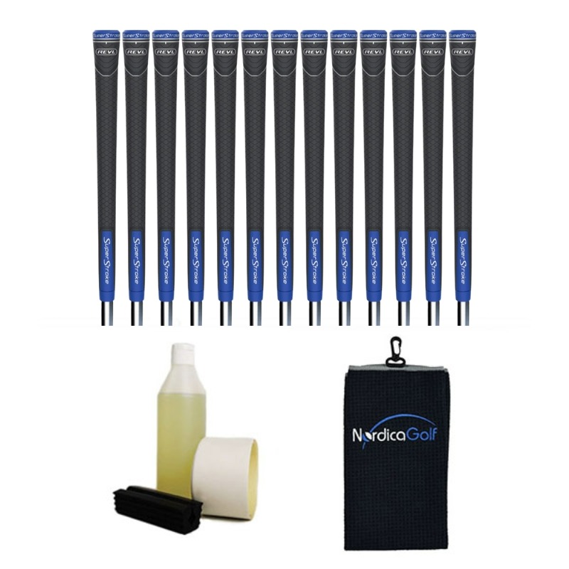 SuperStroke REVL Player Grey/Blue - Midsize - 13 Kit