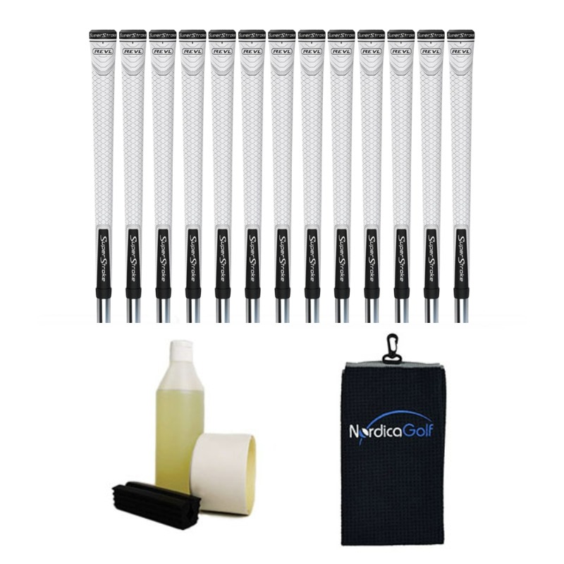 SuperStroke REVL Player White - Standard - 13 Kit