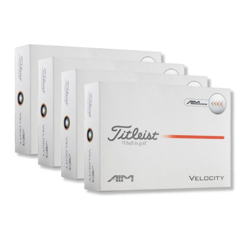 Titleist Velocity - Aim 360 - 4 pack