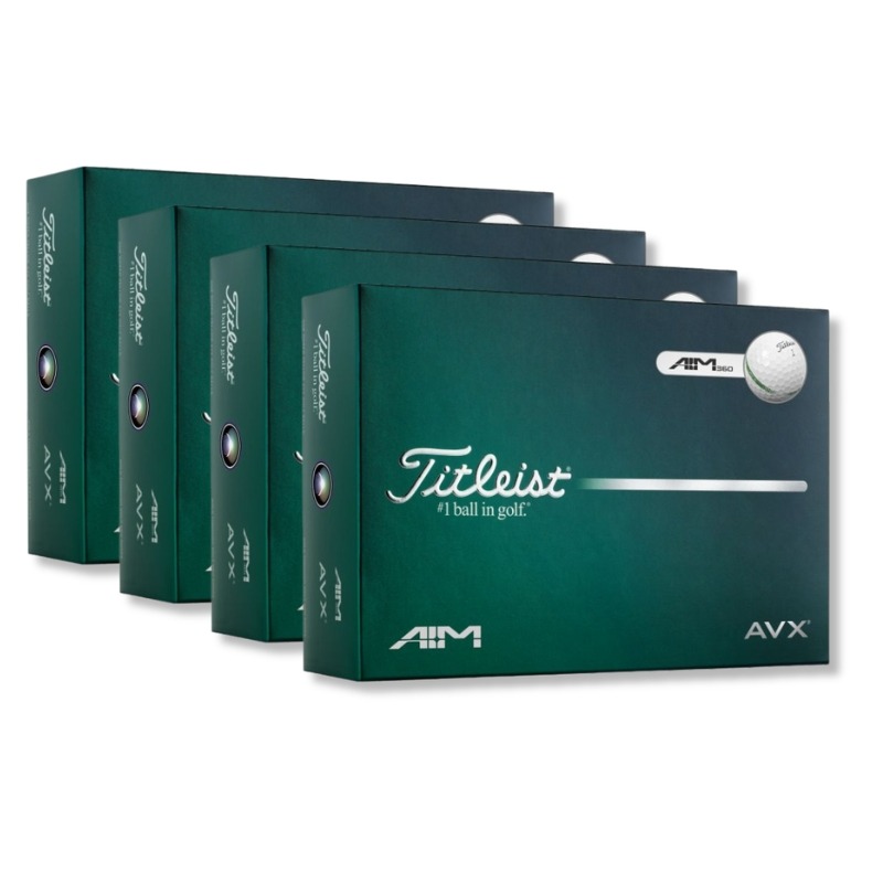 Titleist AVX - Aim 360 - 4 pack