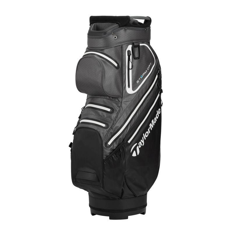 TaylorMade Storm Dry Cart Bag - Dark Grey/Grey
