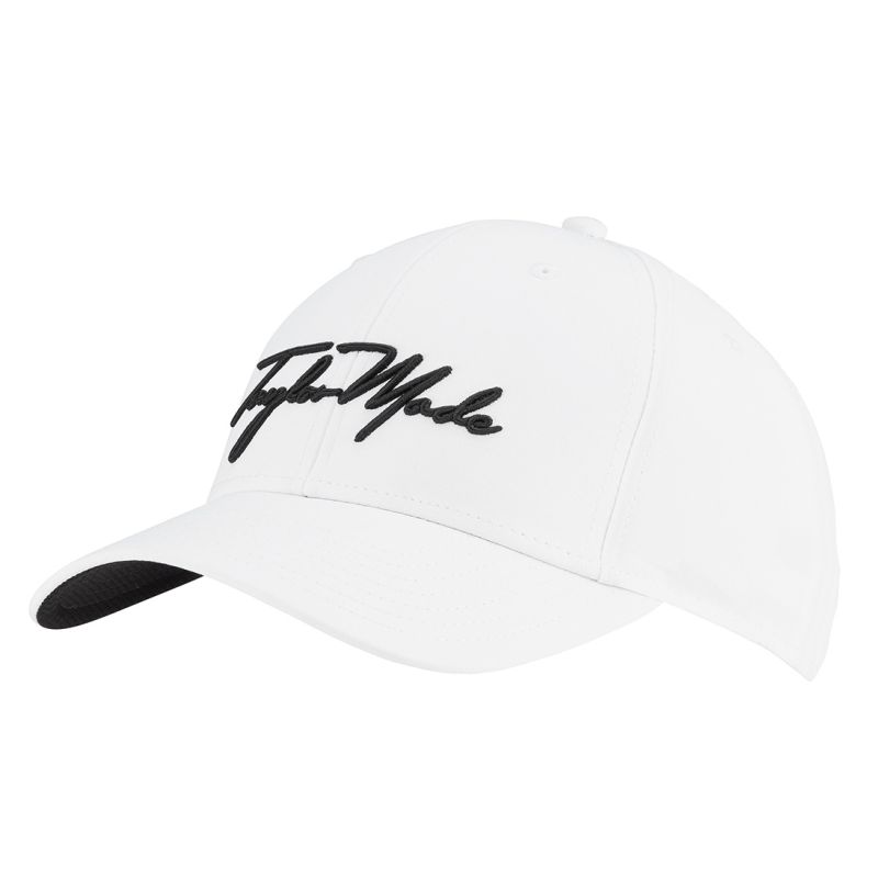 TaylorMade Script Seeker Hat - White TaylorMade Script Seeker Hat - White