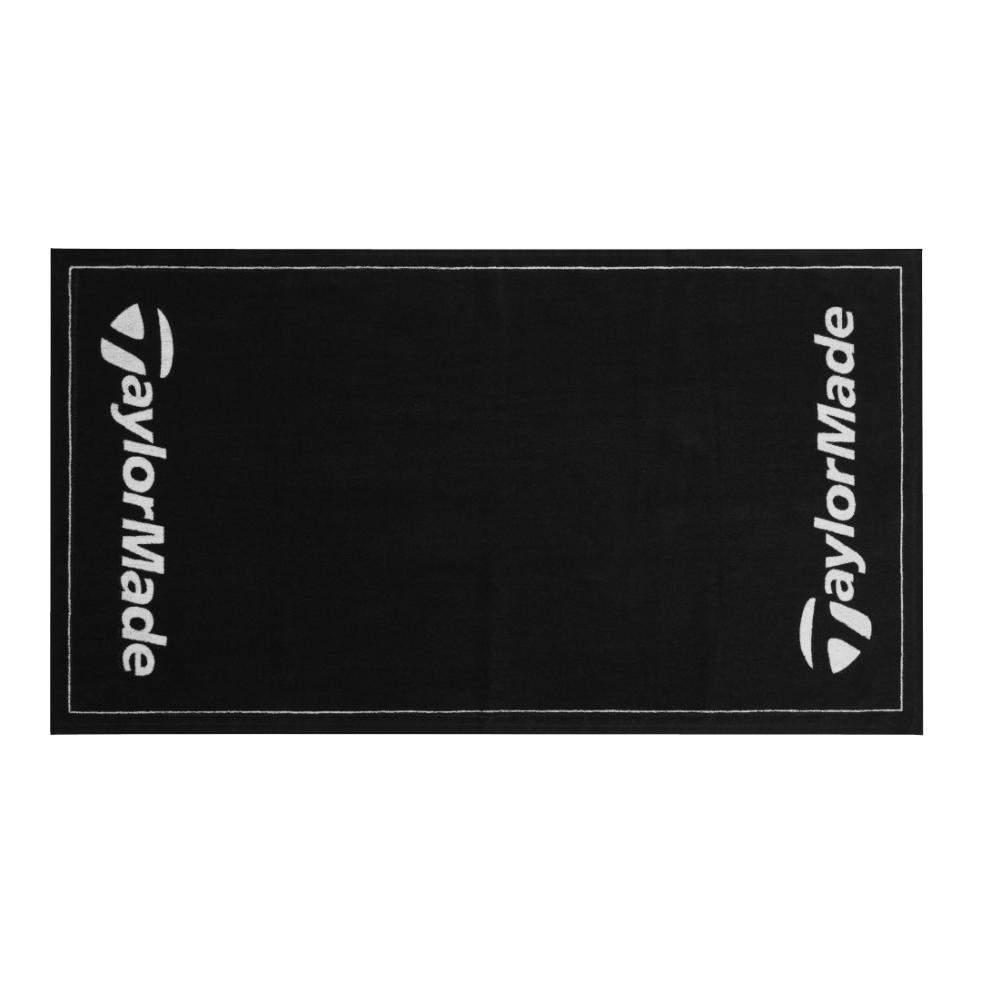 TaylorMade Tour Towel - Black