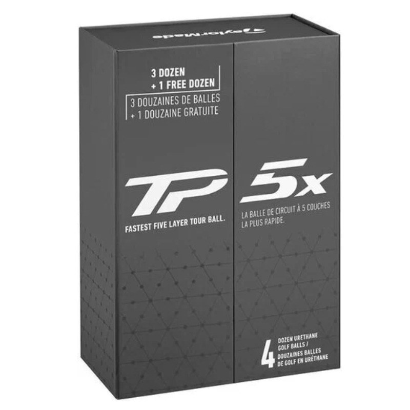 TaylorMade TP5x - 3+1 Box 4 Dz TaylorMade TP5x - 3+1 Box 4 Dz