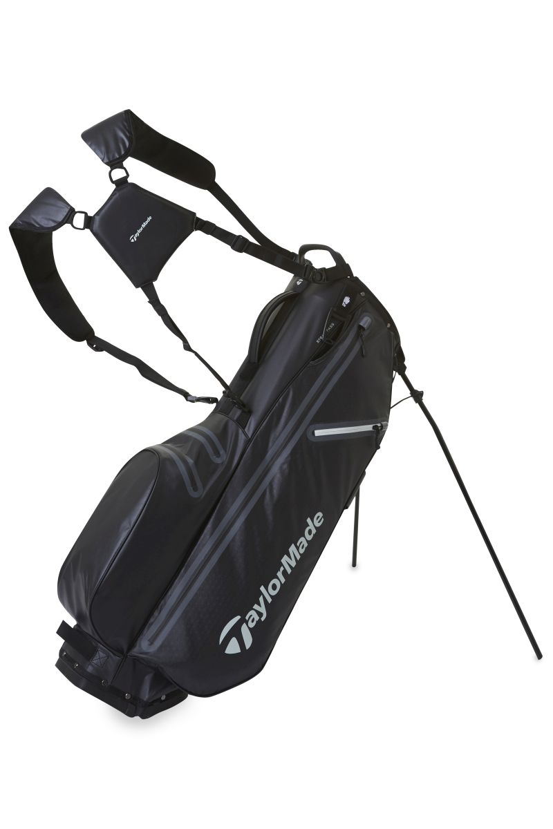 TaylorMade Flextech Waterproof Stand Bag - Black TaylorMade Flextech Waterproof Stand Bag - Black