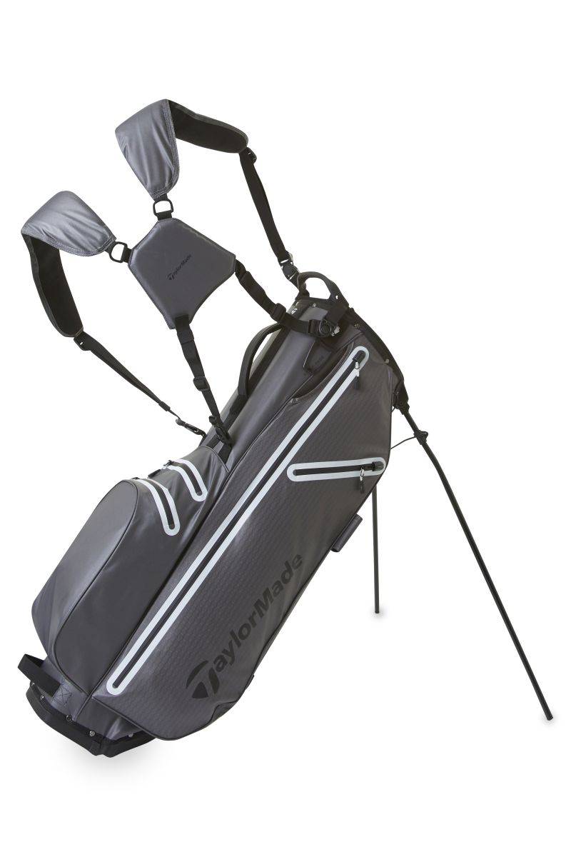 TaylorMade Flextech Waterproof Stand Bag - Gunmetal