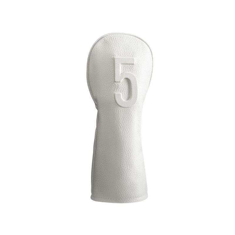 Vessel Lux Embossé Headcover White - FW #5