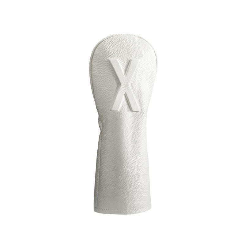Vessel Lux Embossé Headcover White - FW #X