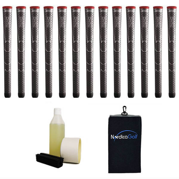 Winn DriTac Dark Grey Greppkit - 13 grepp, klämma, vätska, tejp, handduk Winn DriTac Dark Grey Greppkit - 13 grepp, klämma, vätska, tejp, handduk